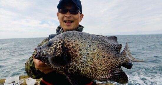 【2025ラスト底物】攻めの仕掛け!!必殺の牙突石垣再び‼︎